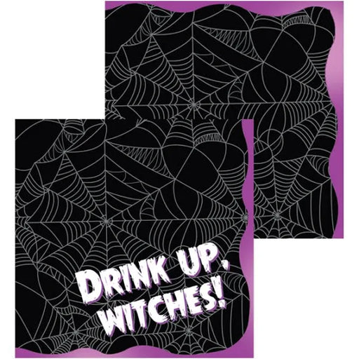 Halloween Drink Up Witches Cocktail Napkins