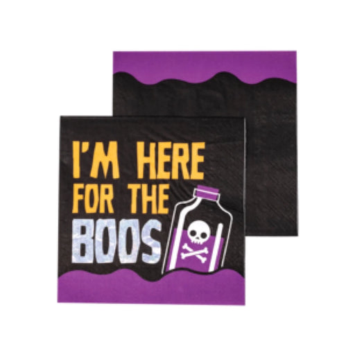 Halloween I'm Here for the Boos Cocktail Napkins