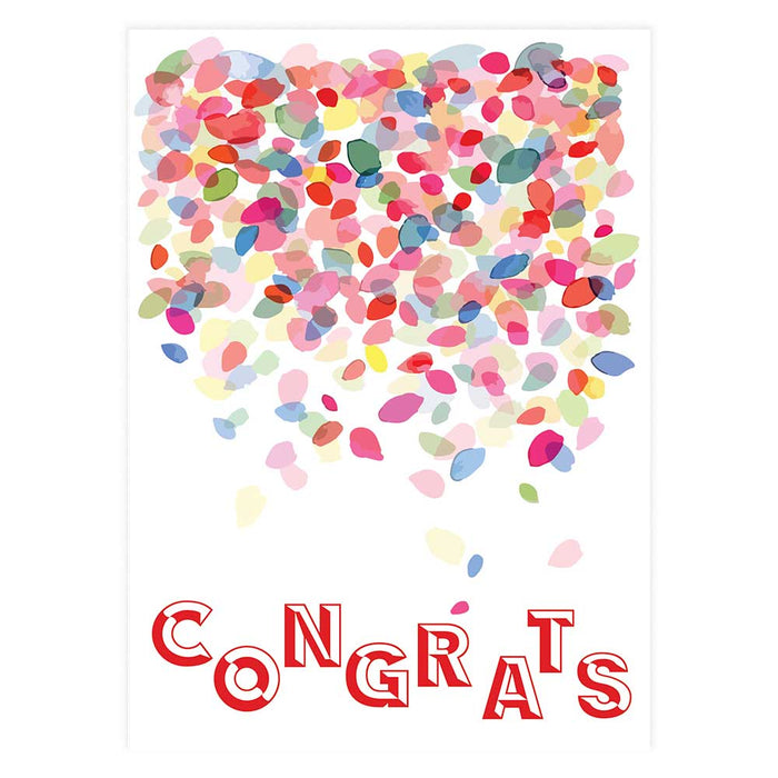 Congrats Confetti Greeting Card