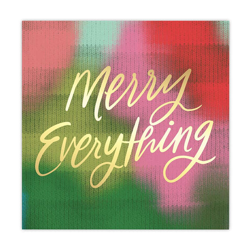 Merry Everything Holiday Sweater Cocktail Napkins