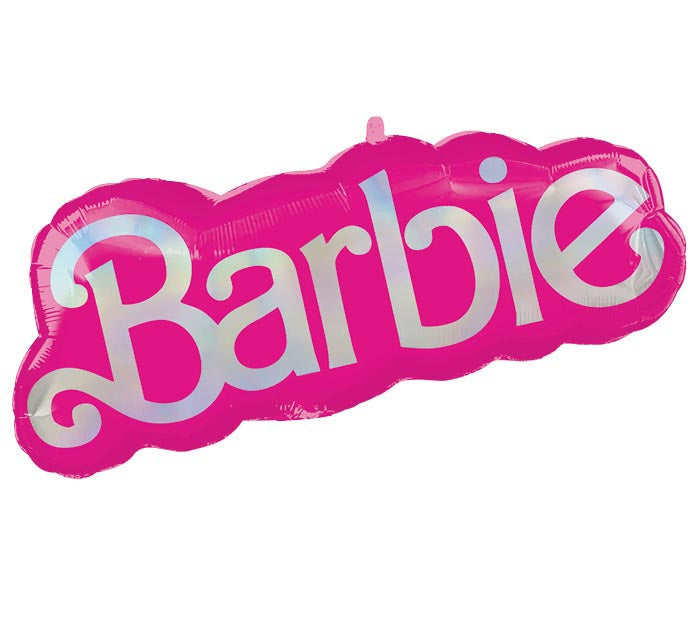 Barbie Logo Foil Balloon 32"