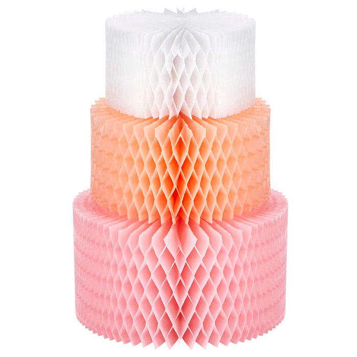 Honeycomb Layered Cake Table Decoration (2 color options)