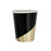 Black and Metallic Cups by Cakewalk