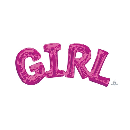 Air Fill Phrase Balloon - Girl or Boy