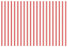 Placemats Red Ribbon Striped