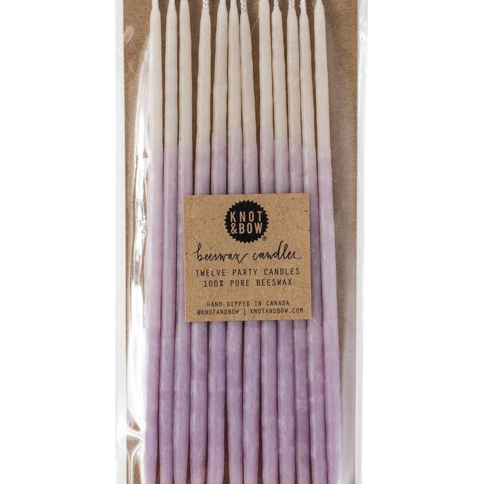 Tall Beeswax Party Candles - Party, Girl! 