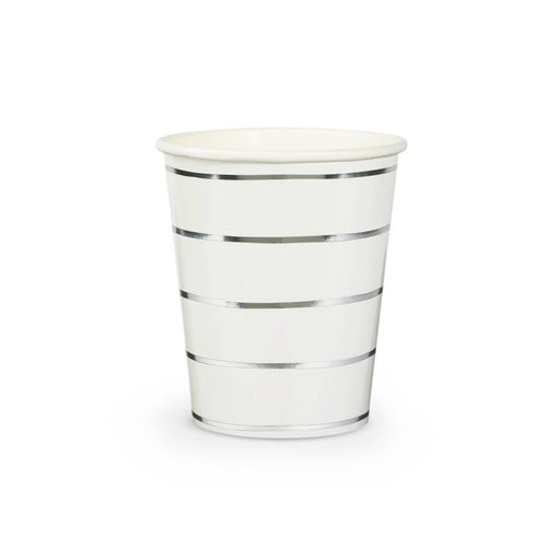 Simple Stripes Metallic Cups (multiple colors available) - Party, Girl! 