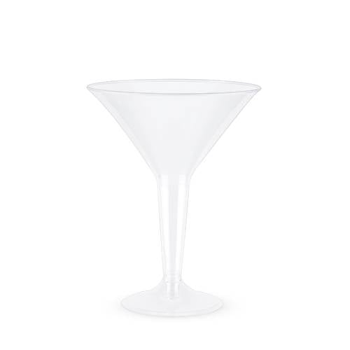 Plastic Martini Glass 12pc Set - Party, Girl! 