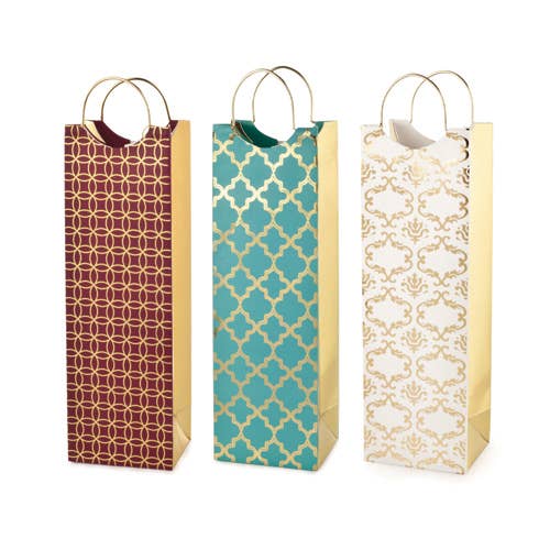 Luxe Pattern Wine Bags - Party, Girl! 