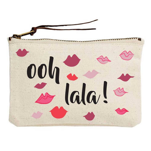 Ooh Lala Lips Canvas Pouch - Party, Girl! 