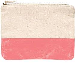 Colorblock Pouch Coral - Party, Girl! 