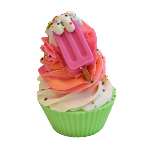 Rainbow Sherbet Artisan Soap Cupcake - Party, Girl! 