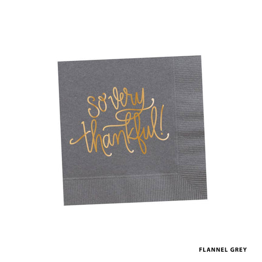 So Very Thankful Cocktail Napkins