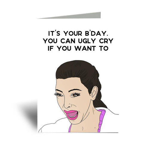 Kim Kardashian Greeting Card - Party, Girl! 