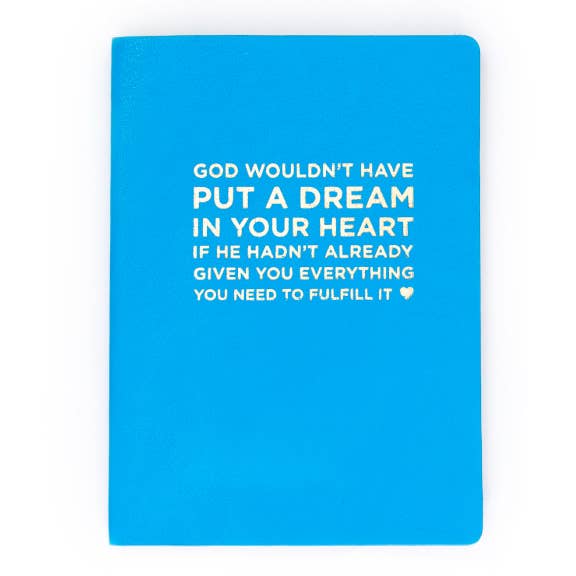 God / Dreams Notebook - Blue - Party, Girl! 