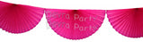 Paper Fan Garland - Party, Girl! 