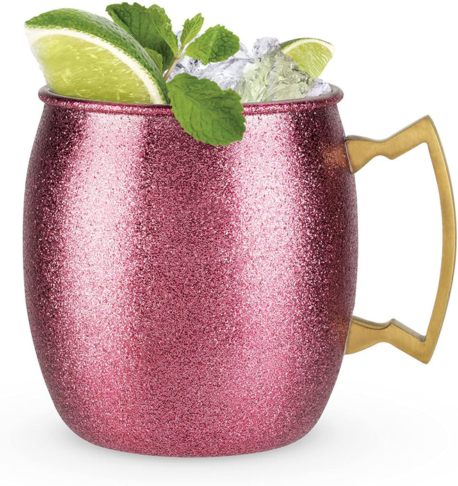 Pink Glitter Moscow Mule Mug - Party, Girl! 