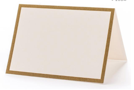 Place Cards with Border by Hester & Cook - Party, Girl! 
