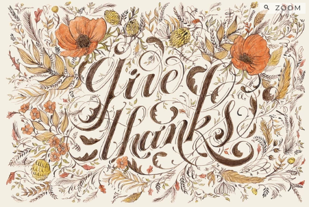 Give Thanks Placemat--12 Sheets - Party, Girl! 