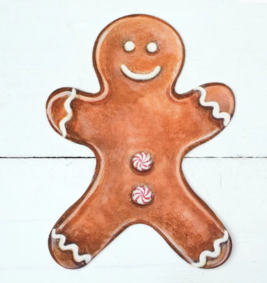 Gingerbread Man Table Accent--Pack of 12 - Party, Girl! 