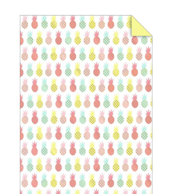 Pineapple Wrapping Paper Roll - Party, Girl! 