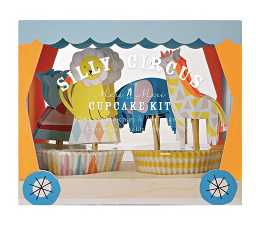Silly Circus Cupcake Kit - Party, Girl! 