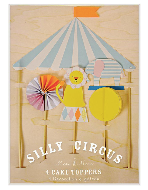 Silly Circus Cake Topper - Party, Girl! 