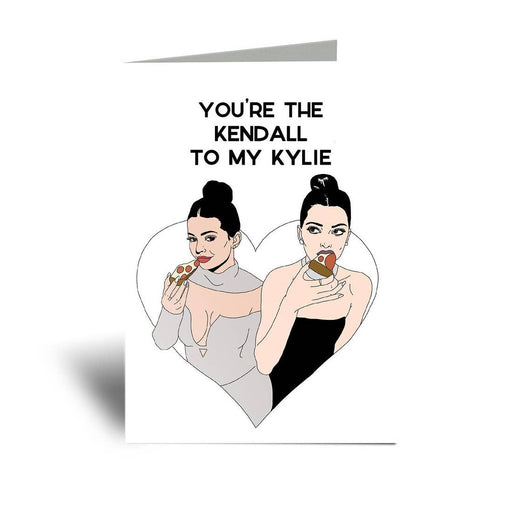 Kendall and Kylie Greeting Card - Party, Girl! 