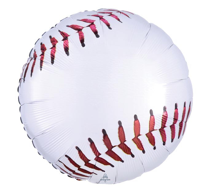 Baseball Foil Shape Balloon 17"