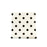 Table Runner Cream with Black Dots