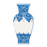 Table Accents China Blue Vase