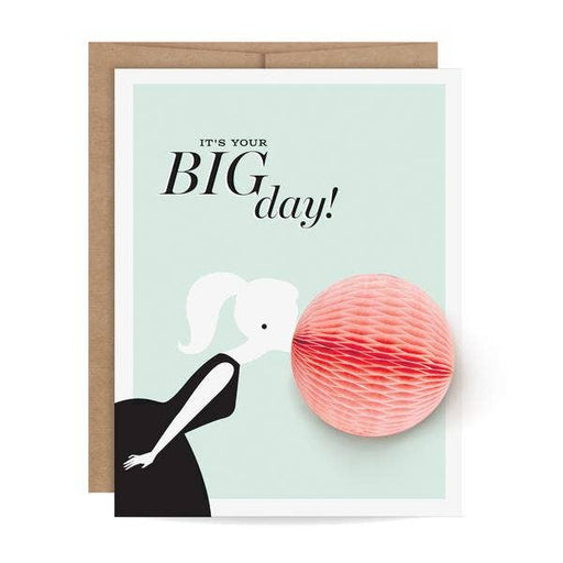 Bubble Gum Pop-up, Birthday Card - Party, Girl! 