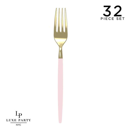 Luxe Party Two-toned Flatware Pack (multiple color options)
