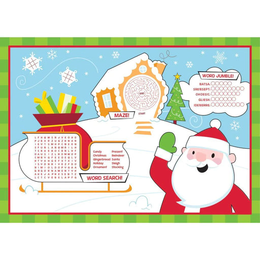 Placemats Christmas Activity