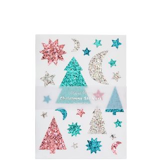 Stickers, Glitter Festive Christmas Icons by Meri Meri