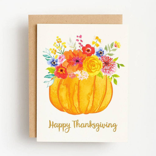Floral Pumpkin FOIL A2 Single Card