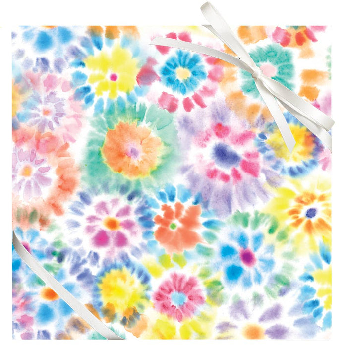 Wrapping Paper Tie-Dye Roll