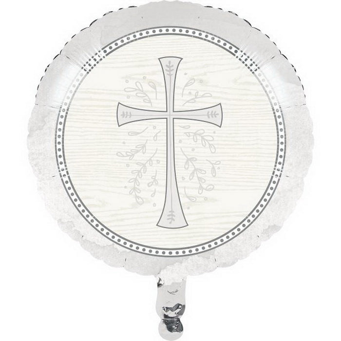 Religious Divinity Silver Foil Balloon