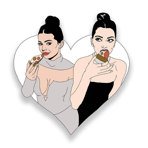Kendall and Kylie Sticker - Party, Girl! 