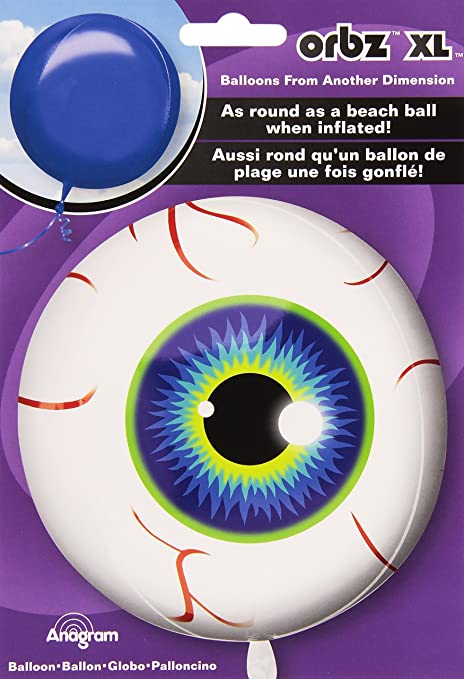 Eyeball Orbz Foil Balloon 15"