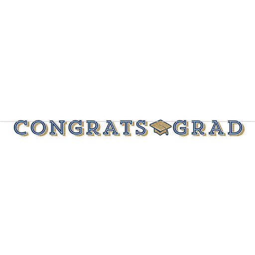 Glittering Grad, graduation banner