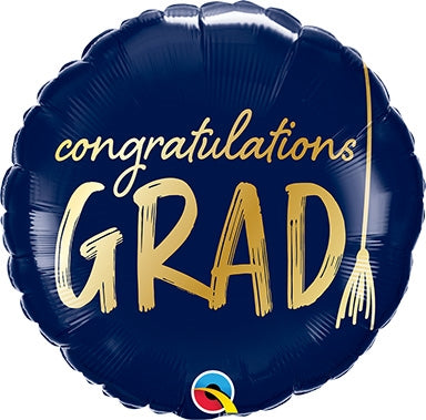 Congratulations Grad Tassel Foil Balloon 18"
