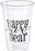 Happy New Year Plastic Cups