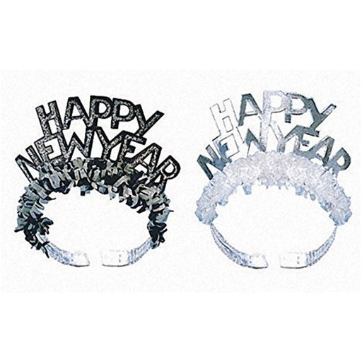 Happy New Year Fringed Tiaras (2 color options)