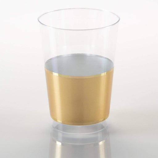 Luxe Plastic Cups - Clear - 12 oz