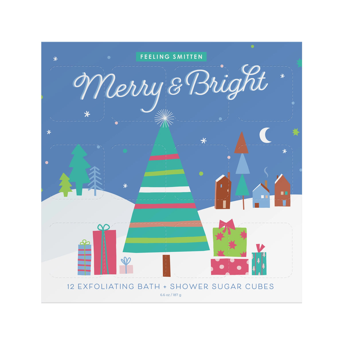 Merry & Bright Soap Sugar Cube Advent Calendar — Party, Girl!