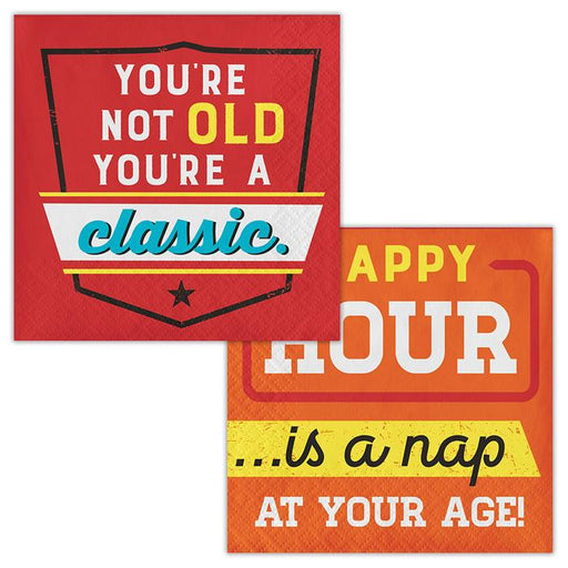 Age Humor Napkins - Party, Girl! 