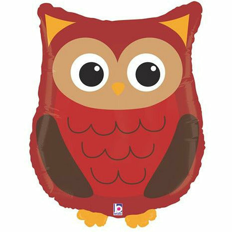Woodland Owl Super Shape Foil Balloon