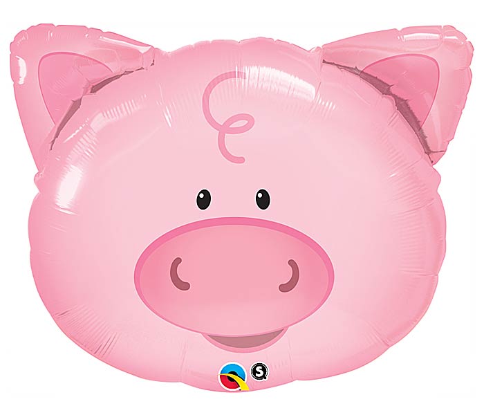 Playful Pig Super Shape Foil Balloon