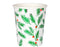 Pine and Berries Foiled Christmas Cups by Meri Meri